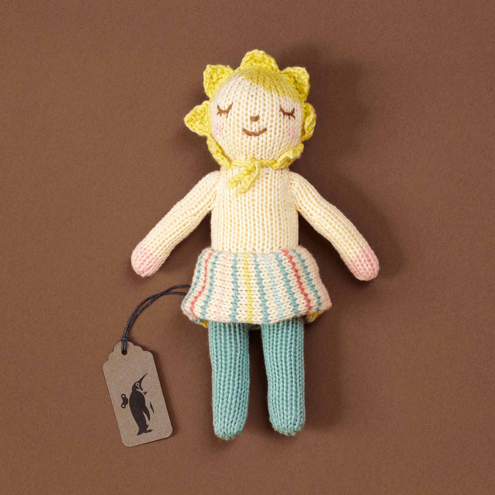 Hand-Knit Rattle | Nova the Star