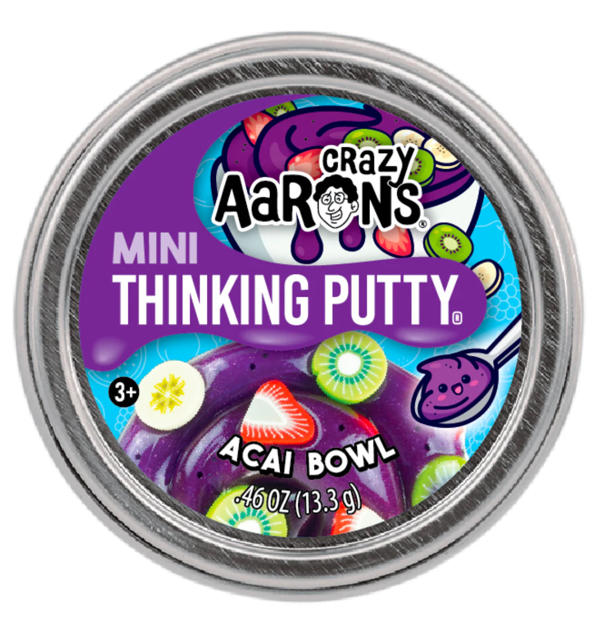 Crazy Aaron's 2" Mini Tin - Acai Bowl