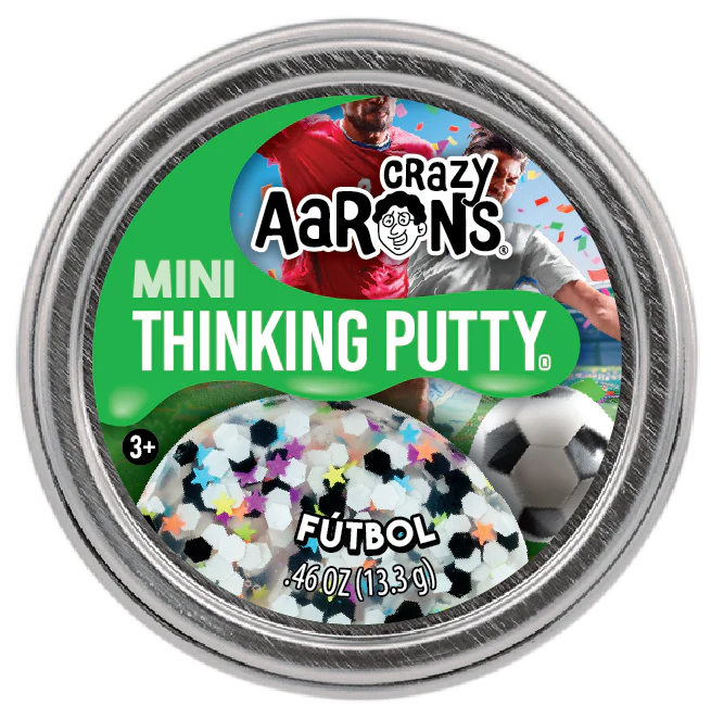 Crazy Aaron's 2" Mini Tin - Futbol
