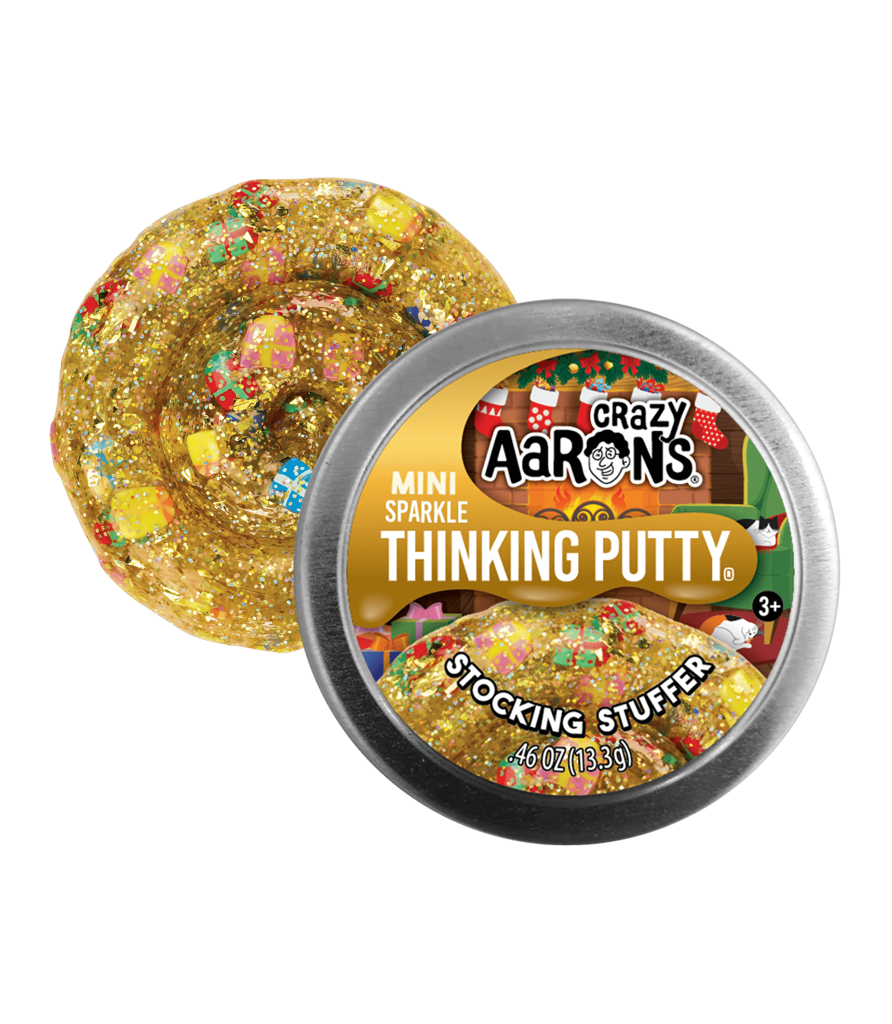 Crazy Aaron's 2" Mini Tin Holiday - Stocking Stuffer