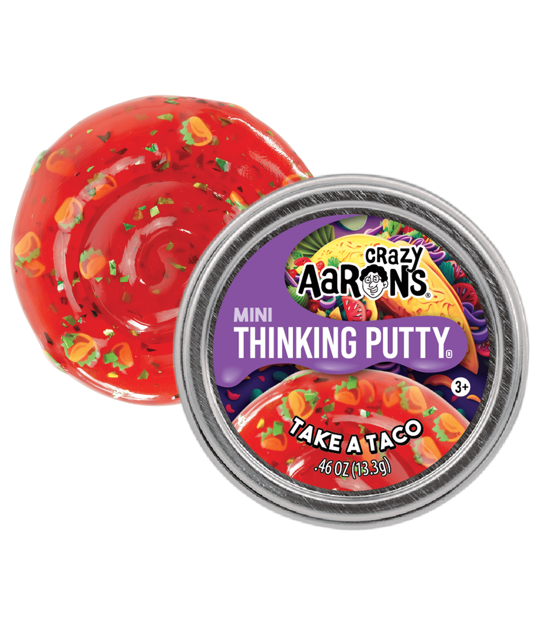 Crazy Aaron's 2" Mini Tin - Take a Taco