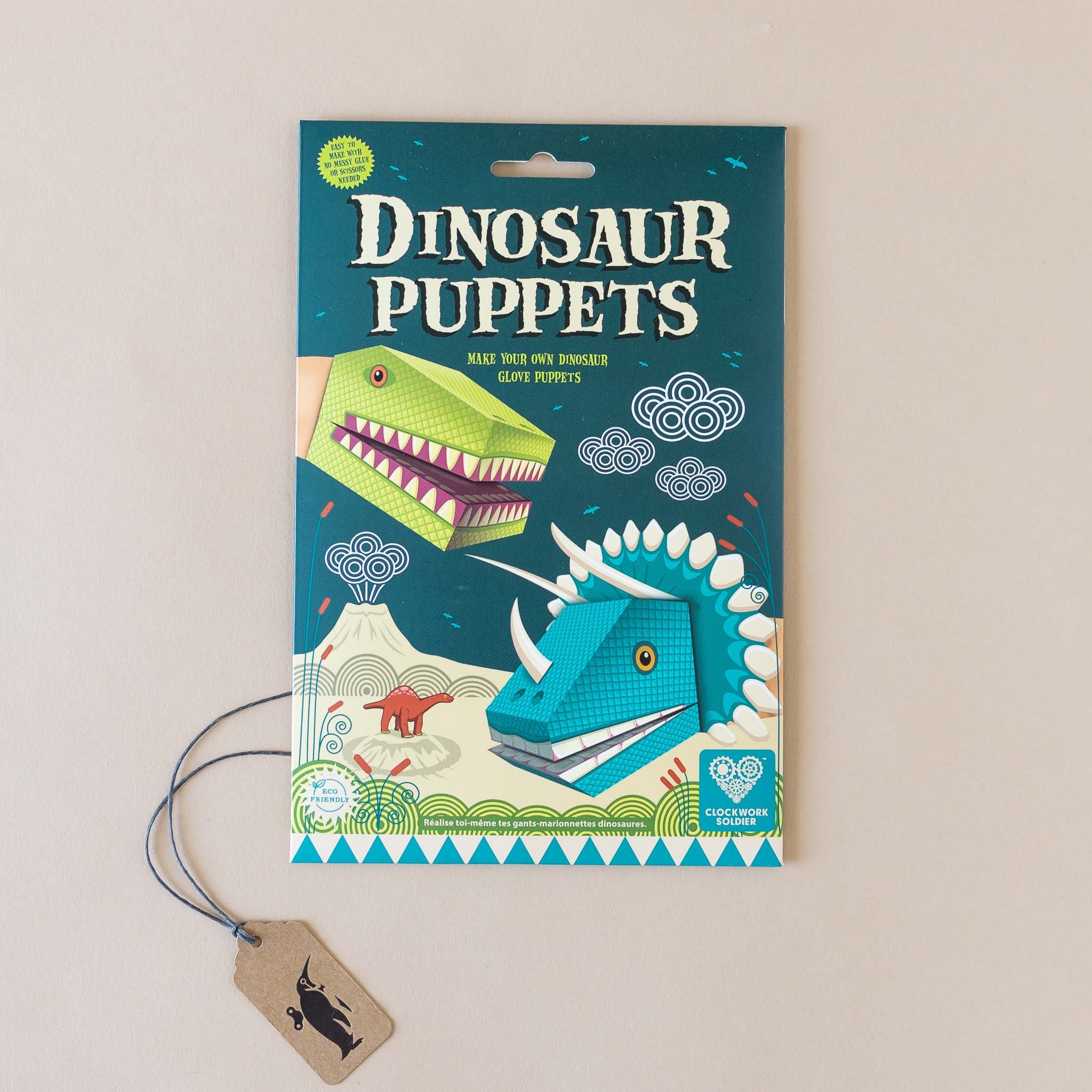 Create Your Own Dinosaur Puppets