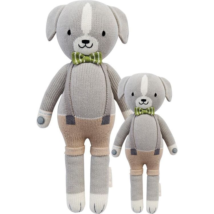 Regular 20" Noah the Dog Hand-Knit Doll