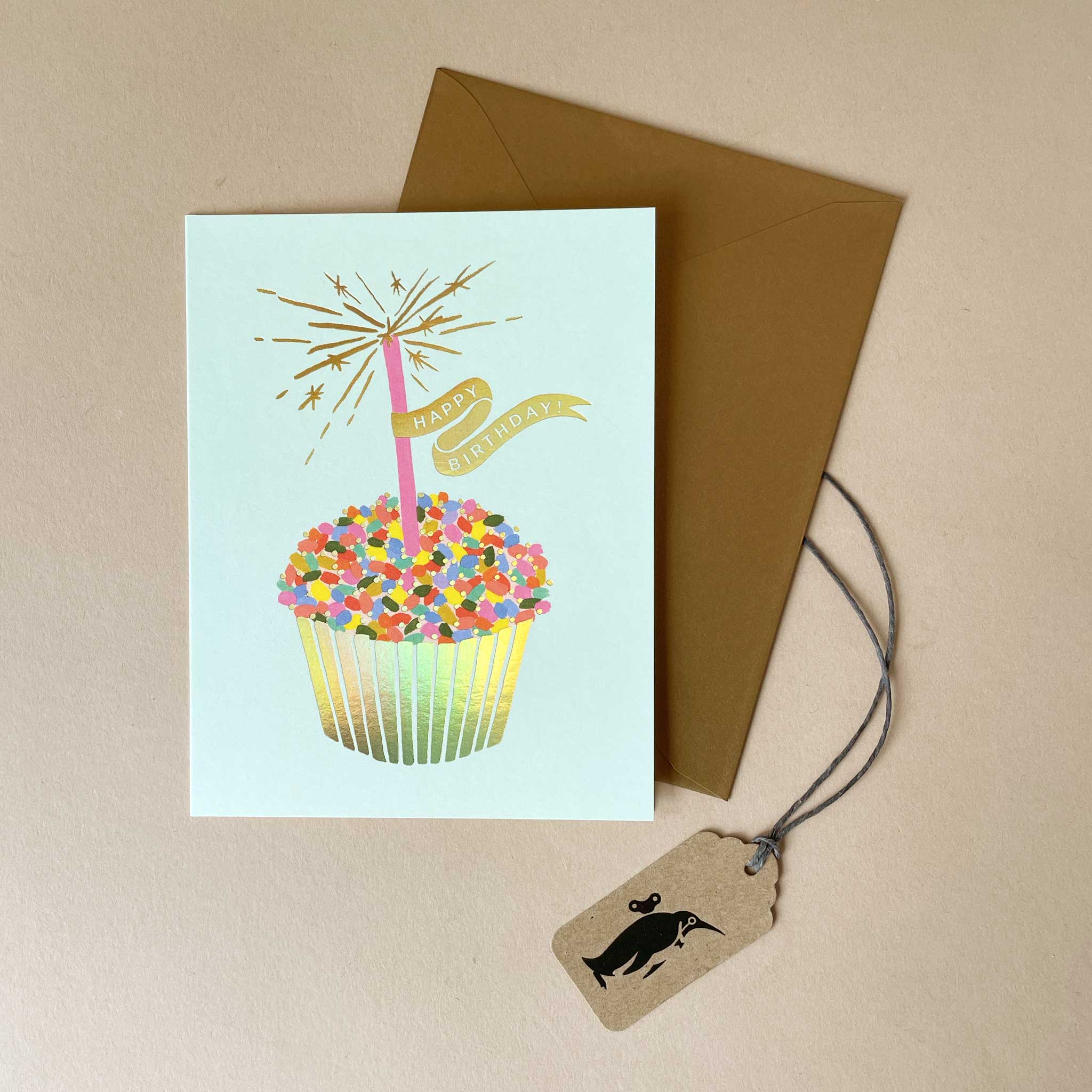Cupcake Birthday Greeting Card