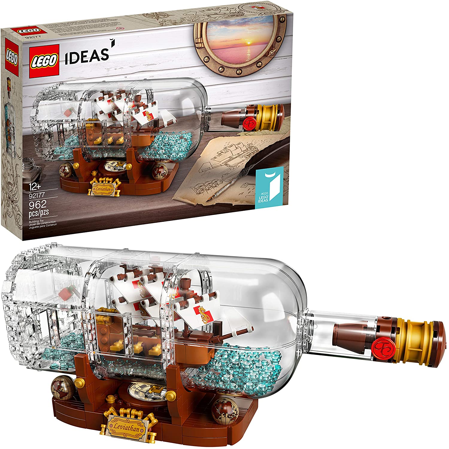 92177 Ship in a Bottle (Retired) (New Sealed)