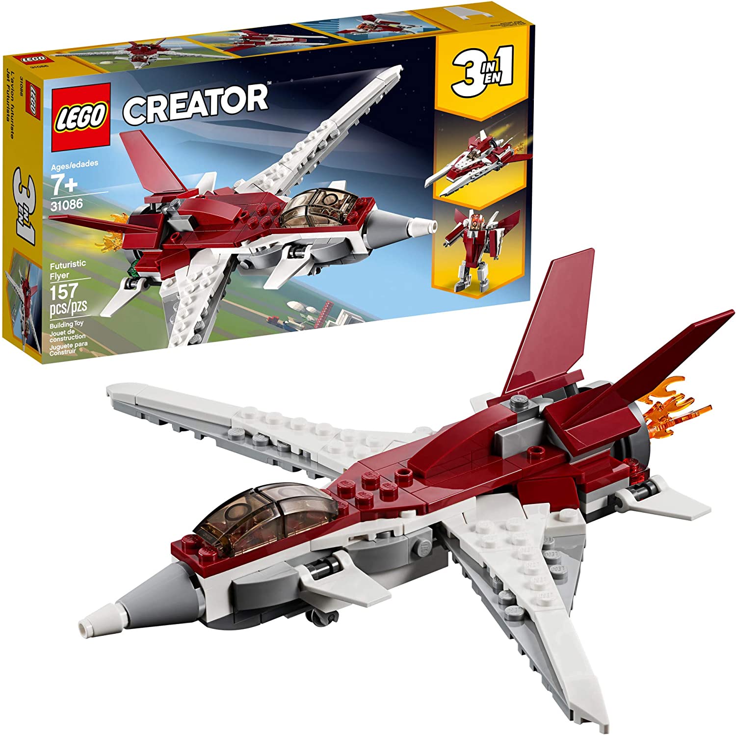 31086 Creator 3in1 Futuristic Flyer (Retired) (New Sealed)