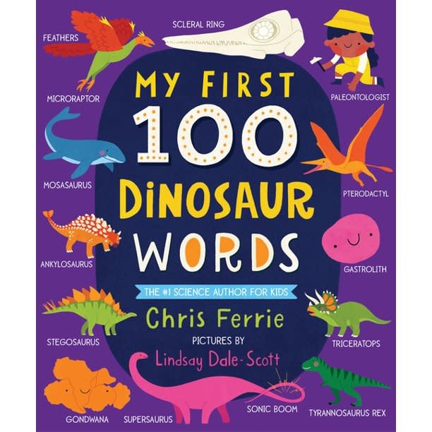 Sourcebooks My First 100 Dinosaur Words Book