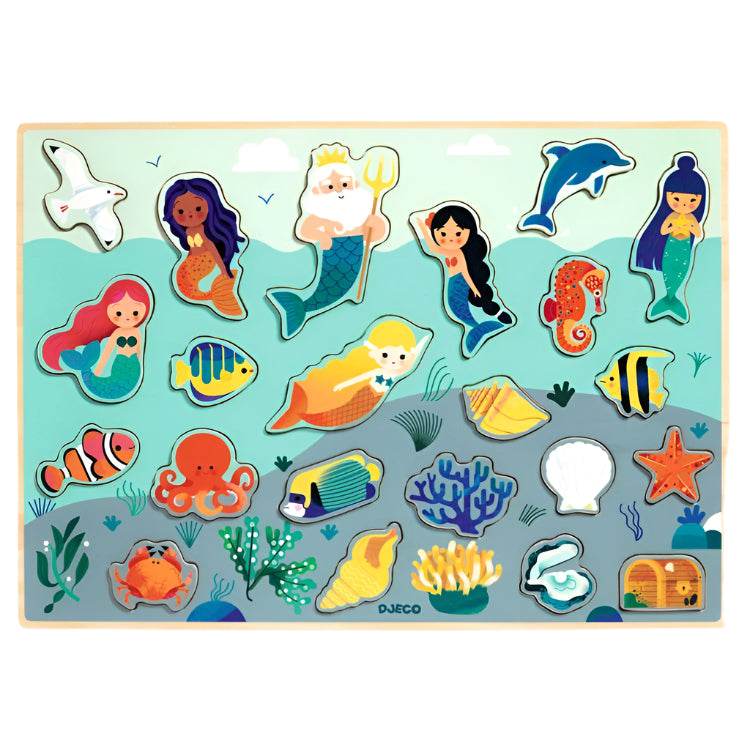 Wooden Sea Puzzle