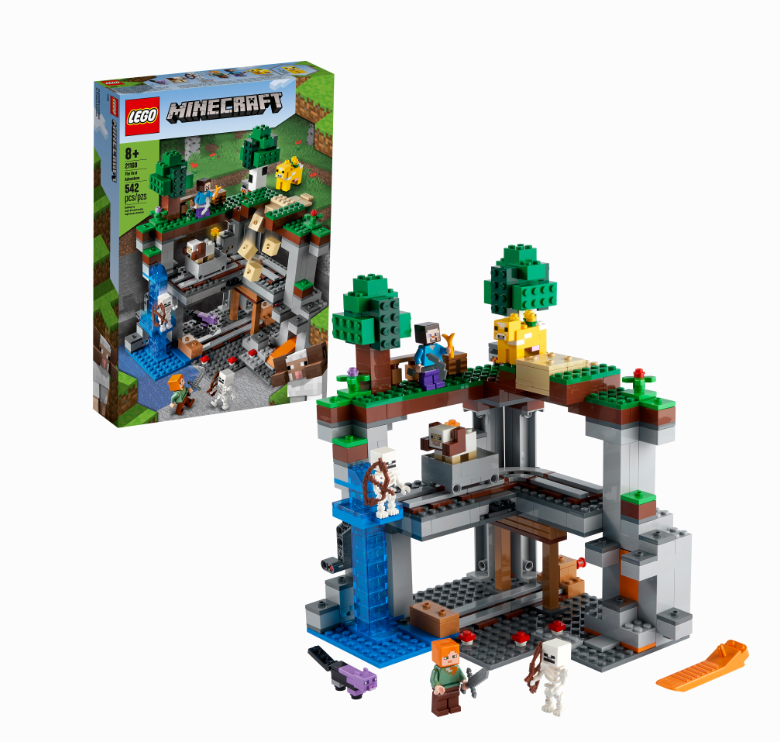 The First Adventure Minecraft LEGO 21169 Certified (preowned) In original Box