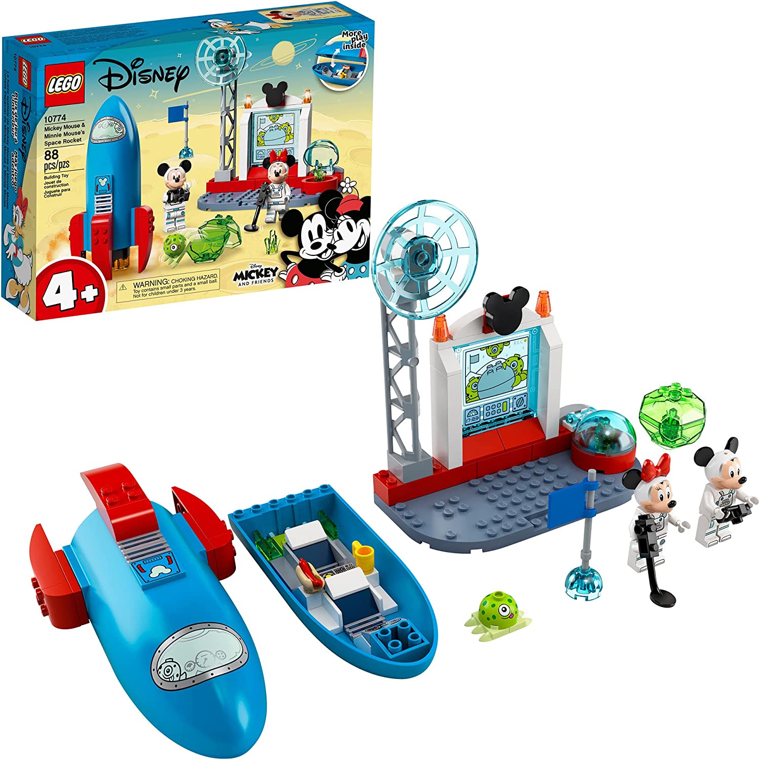 10774 Mickey Mouse & Minnie Mouse's Space Rocket