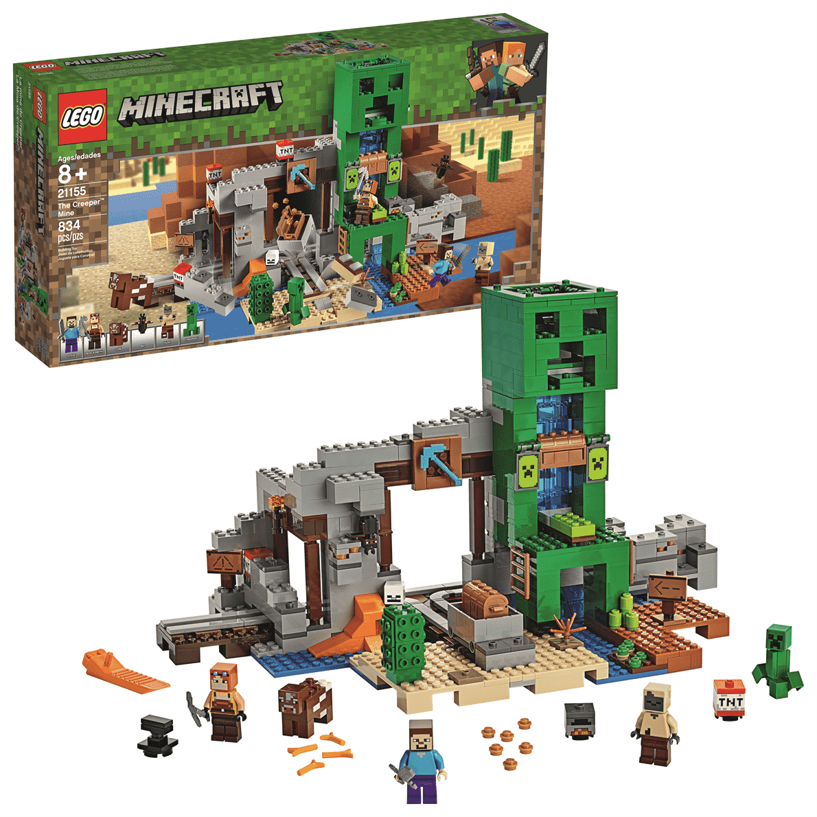 21155 The Creeper Mine - LEGO Minecraft - Certified in Original Box