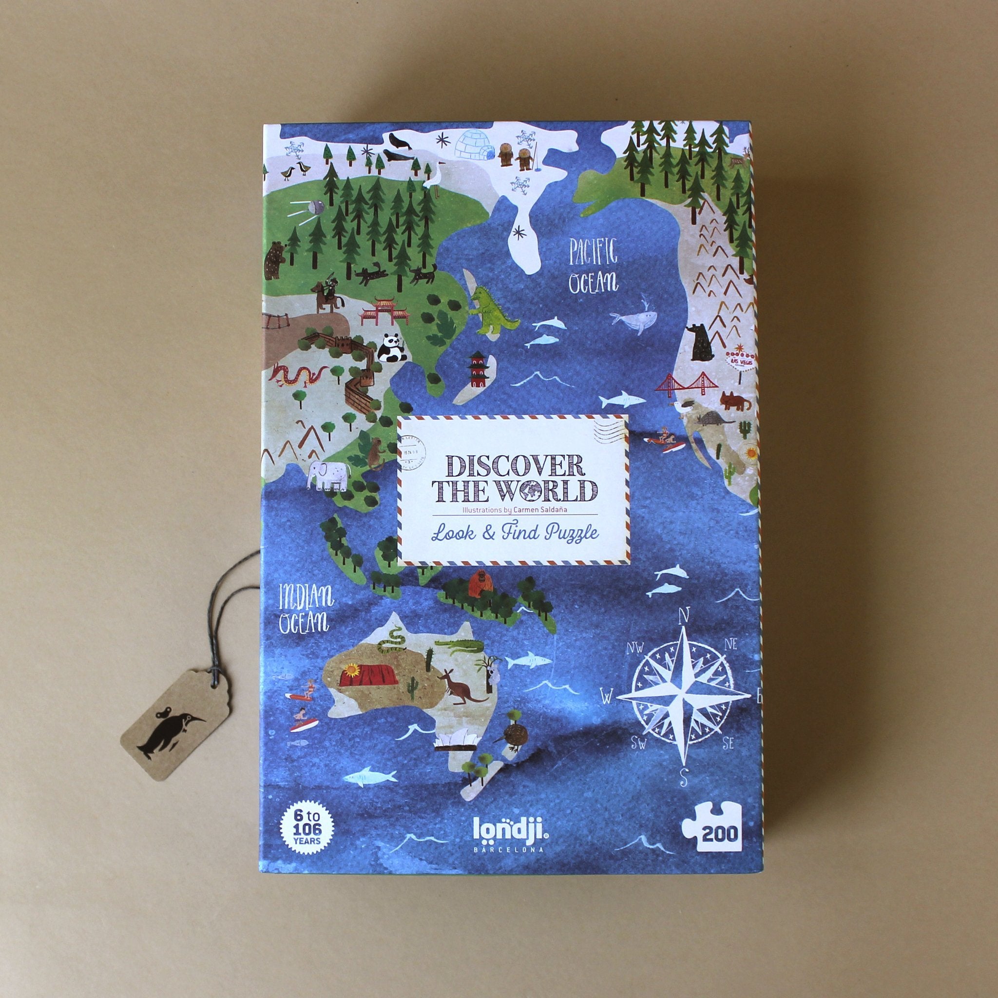 Discover The World 200pc Puzzle