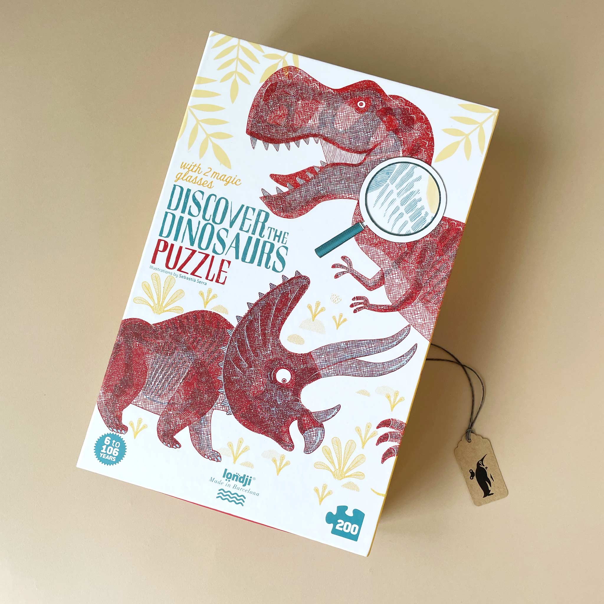 Discover The Dinosaurs 200pc Puzzle