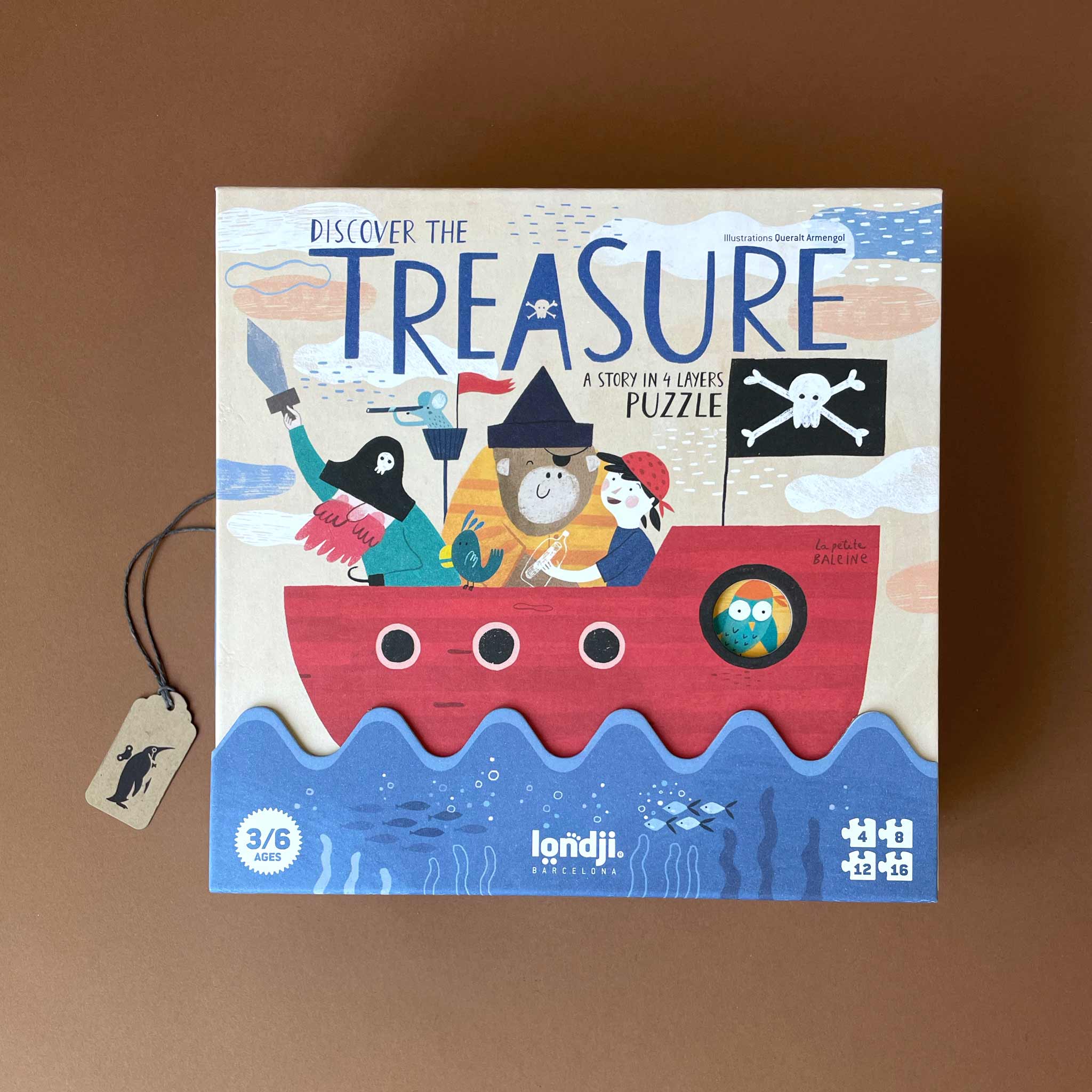 Discover the Treasure Layered Puzzle