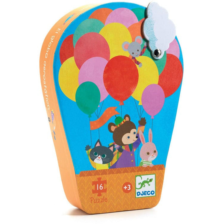 16-Piece Hot Air Balloon Jigsaw Puzzle
