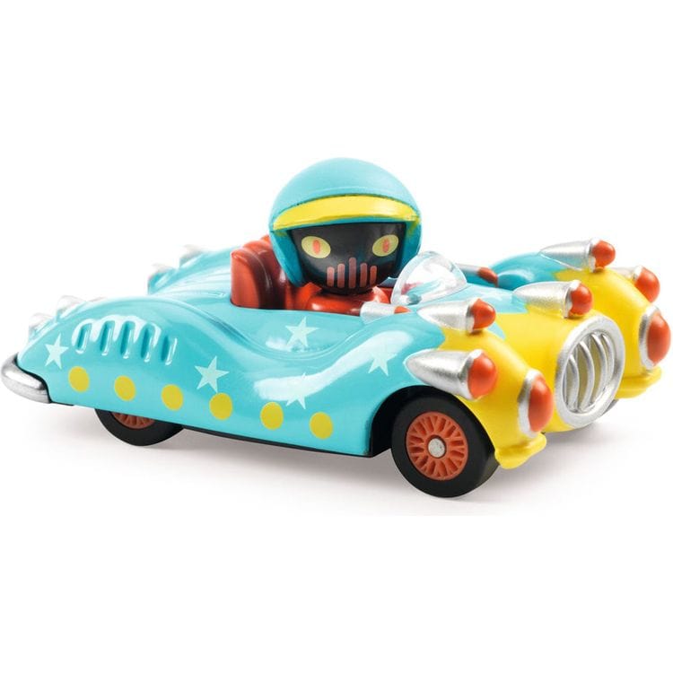 Blue Gun Crazy Motors Car Toy