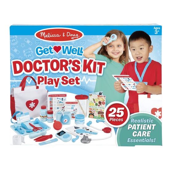 Melissa & Doug 8569 Get Well Doctor's Kit Play Set