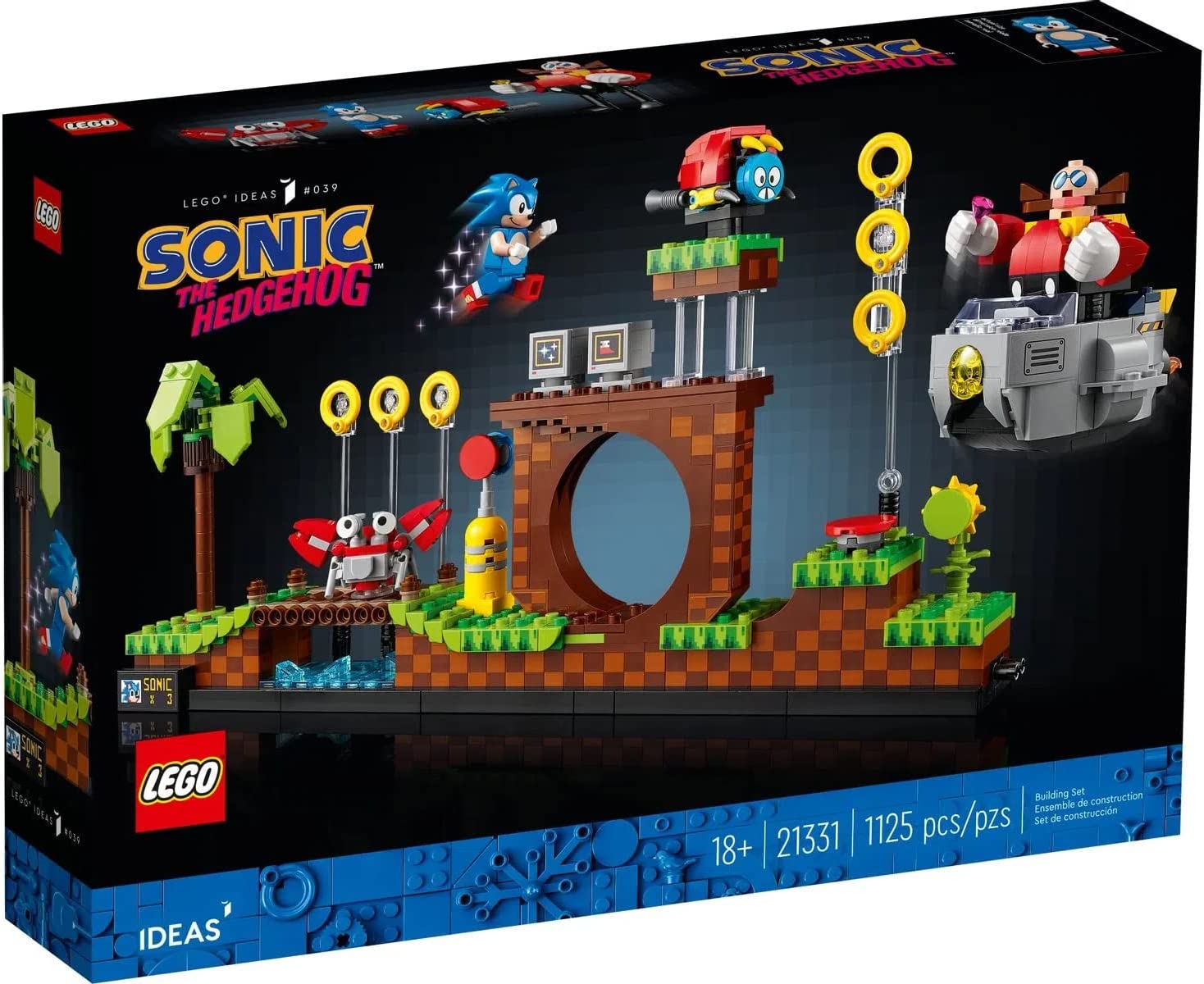 21331 Sonic the Hedgehog - Green Hill Zone (Retired) (New Sealed)