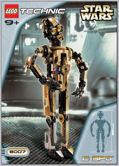 Star Wars Technic C-3PO LEGO 8007 NEW IN BOX