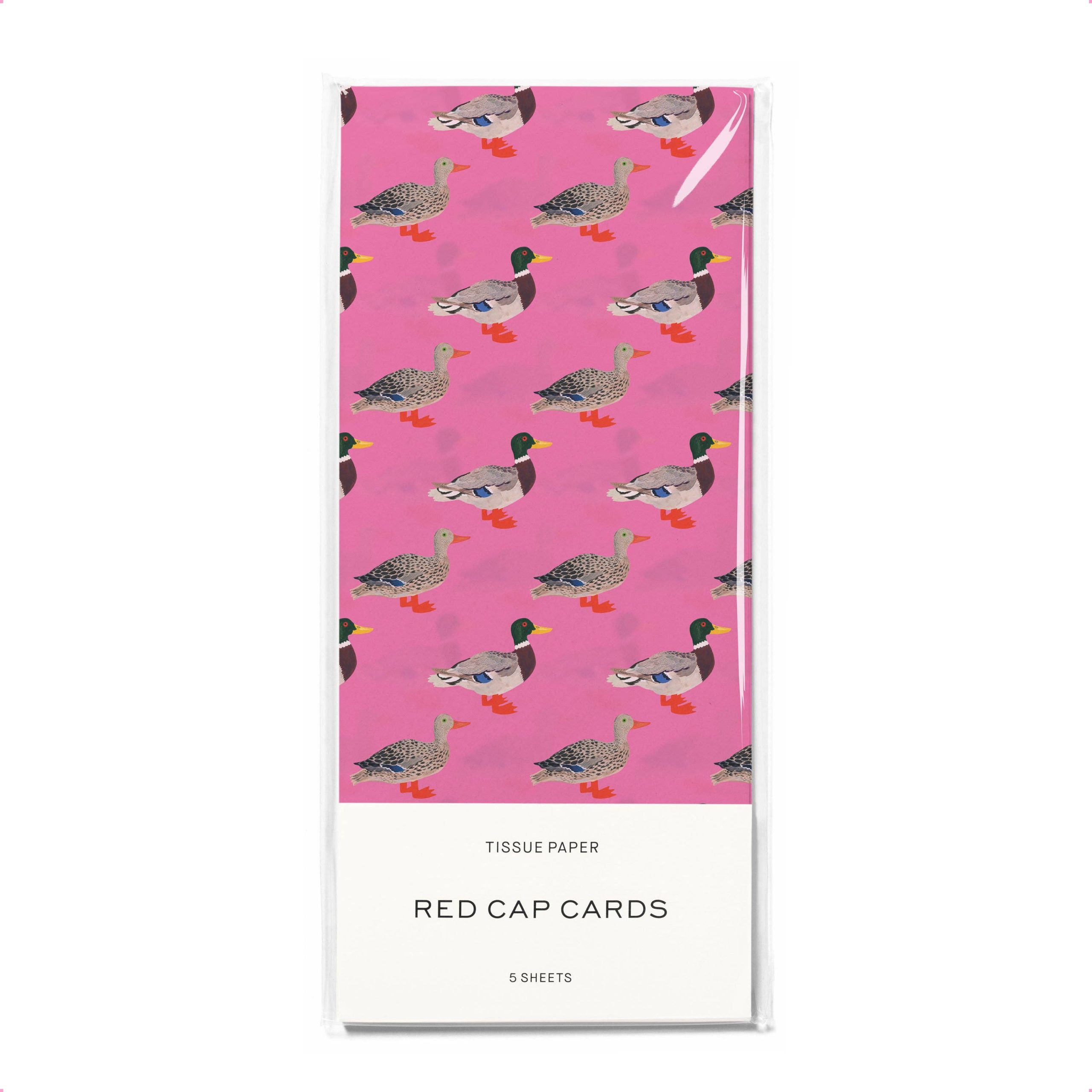 Quacky Birthday tissue paper: 5 Sheets