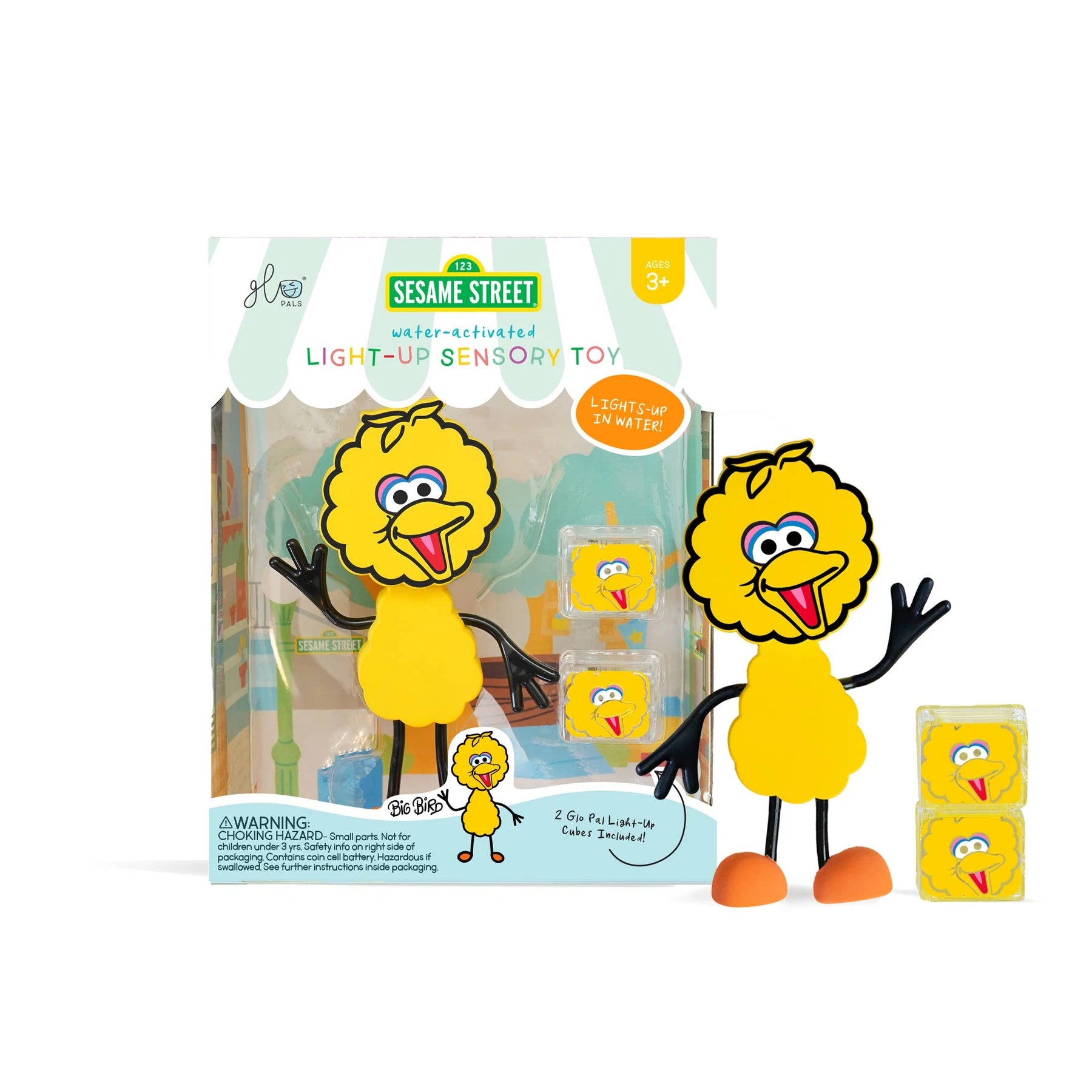 Glo Pal Light-Up Sensory Toy - Big Bird