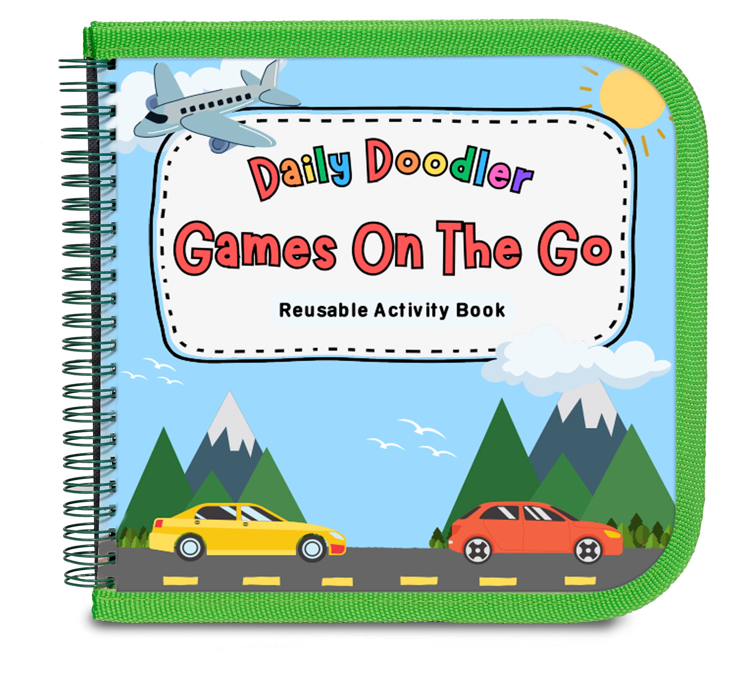 Daily Doodler Games On The Go Activity Book