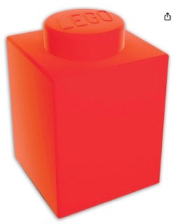 LP39 LEGO Classic 1x1 Silicone Brick Nitelite Red