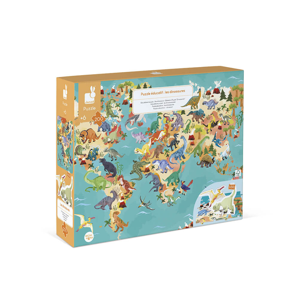 Educational Puzzle - The Dinosaurs