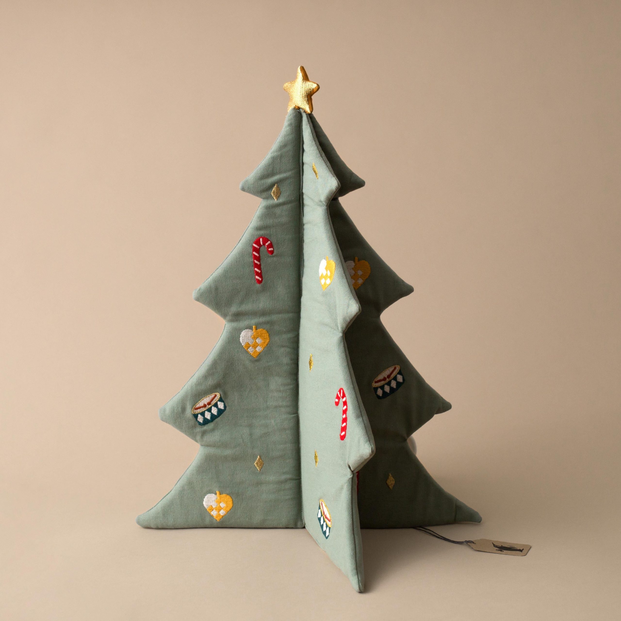 Embroidered Christmas Tree | Eucalyptus