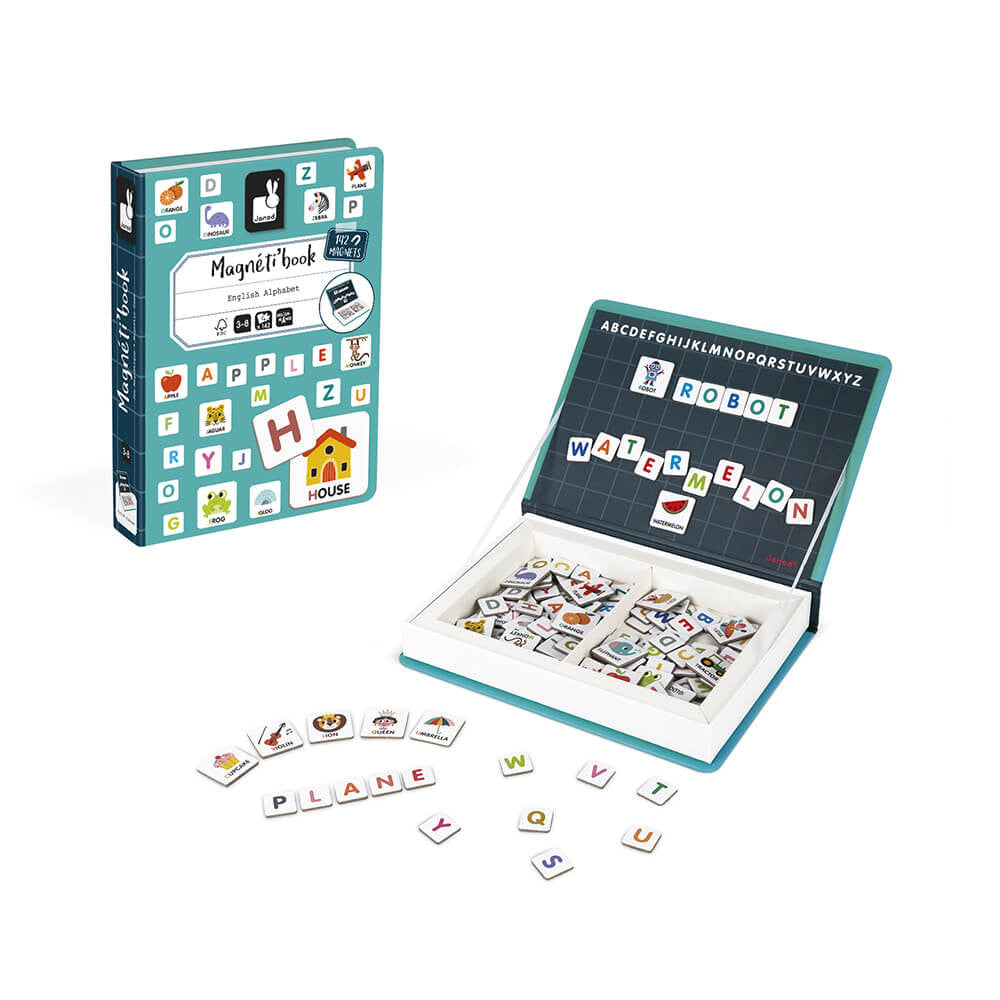 English Alphabet Magneti'Book by Janod