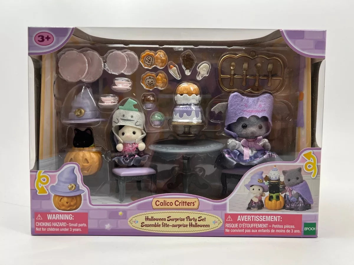 Calico Critters - Halloween Surprise Party Set