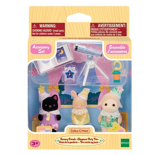 Nursery Friends -Sleepover Party Trio