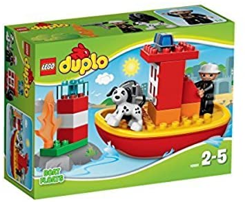 10591 Fire Boat (Retired) (New Sealed)
