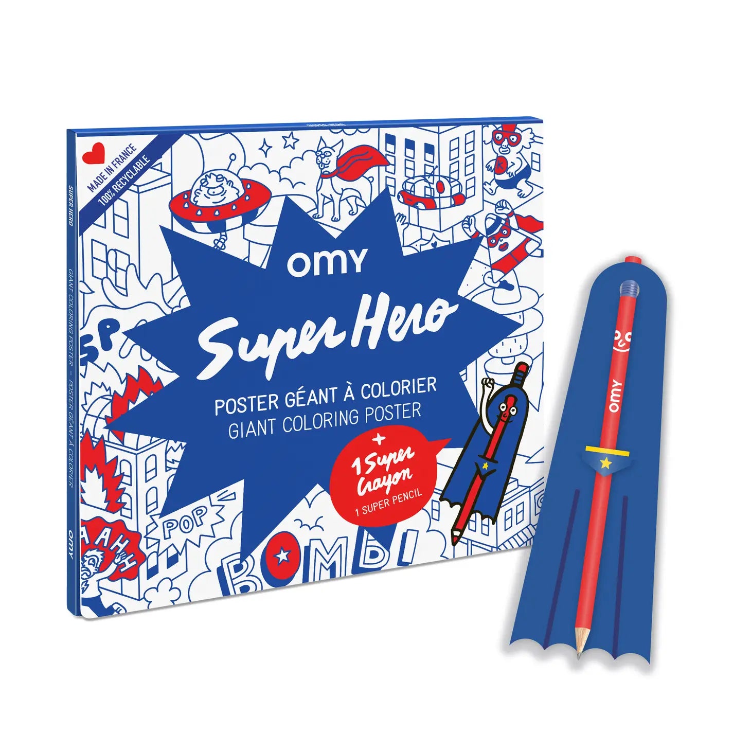 Super Hero Giant Poster
