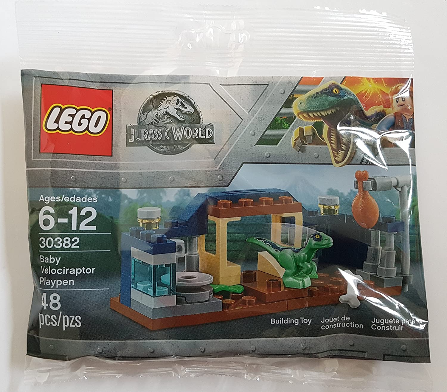 30382 Baby Velociraptor Playpen (Retired) (New Sealed)
