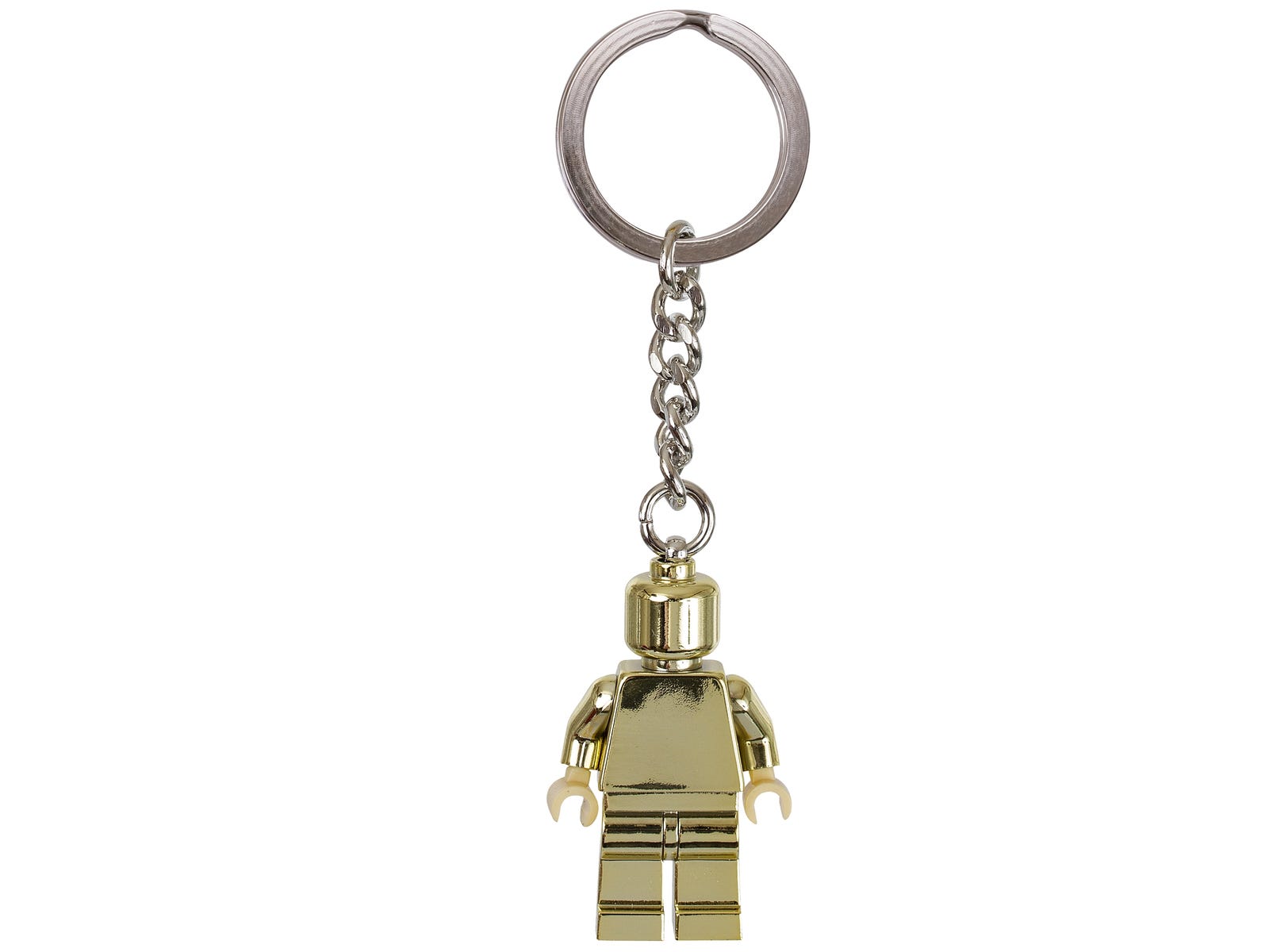 850807 Gold Minifigure Key Chain