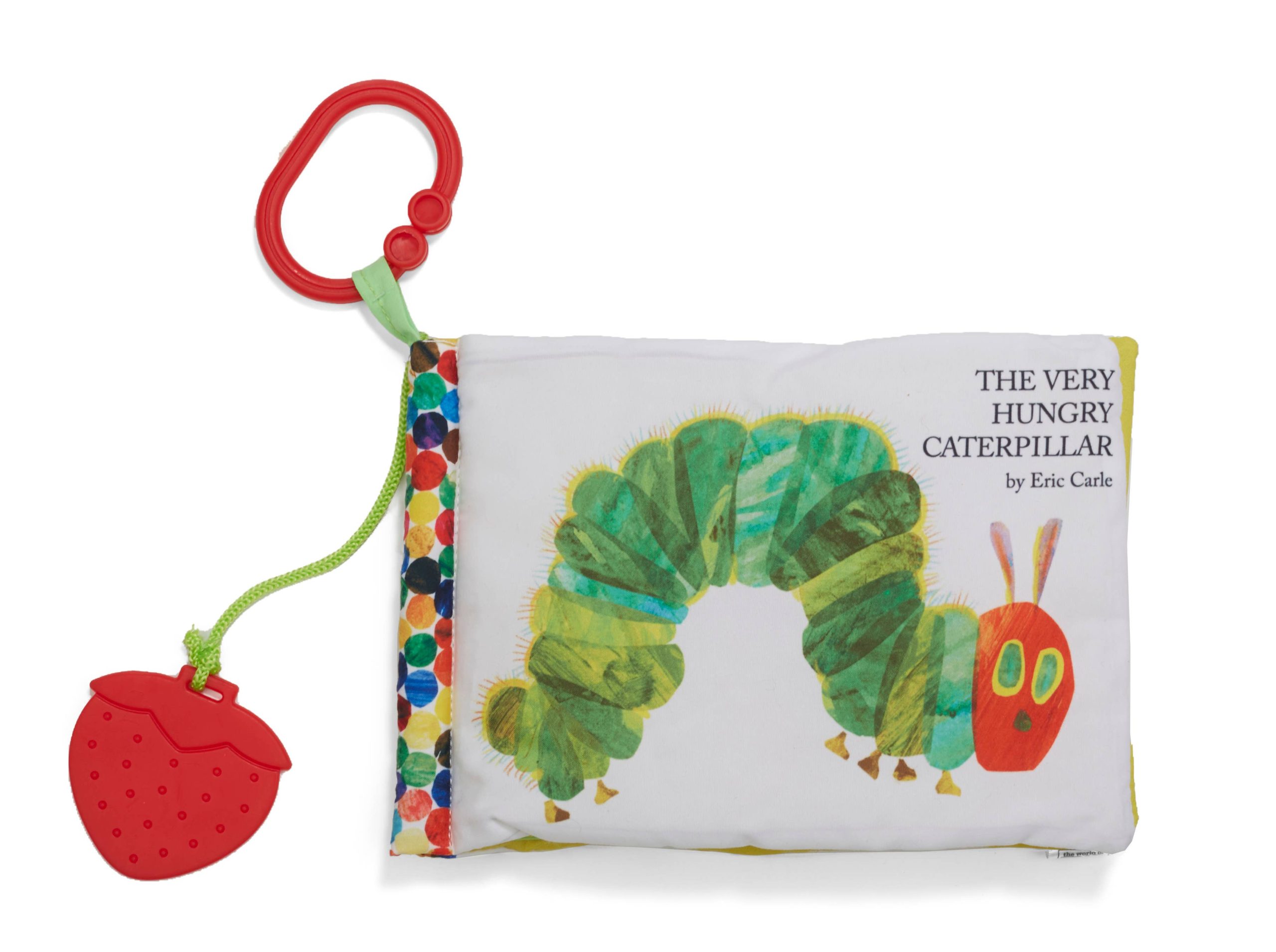 The Very Hungry Cater[illar Soft Book W/ Strawberry Teether