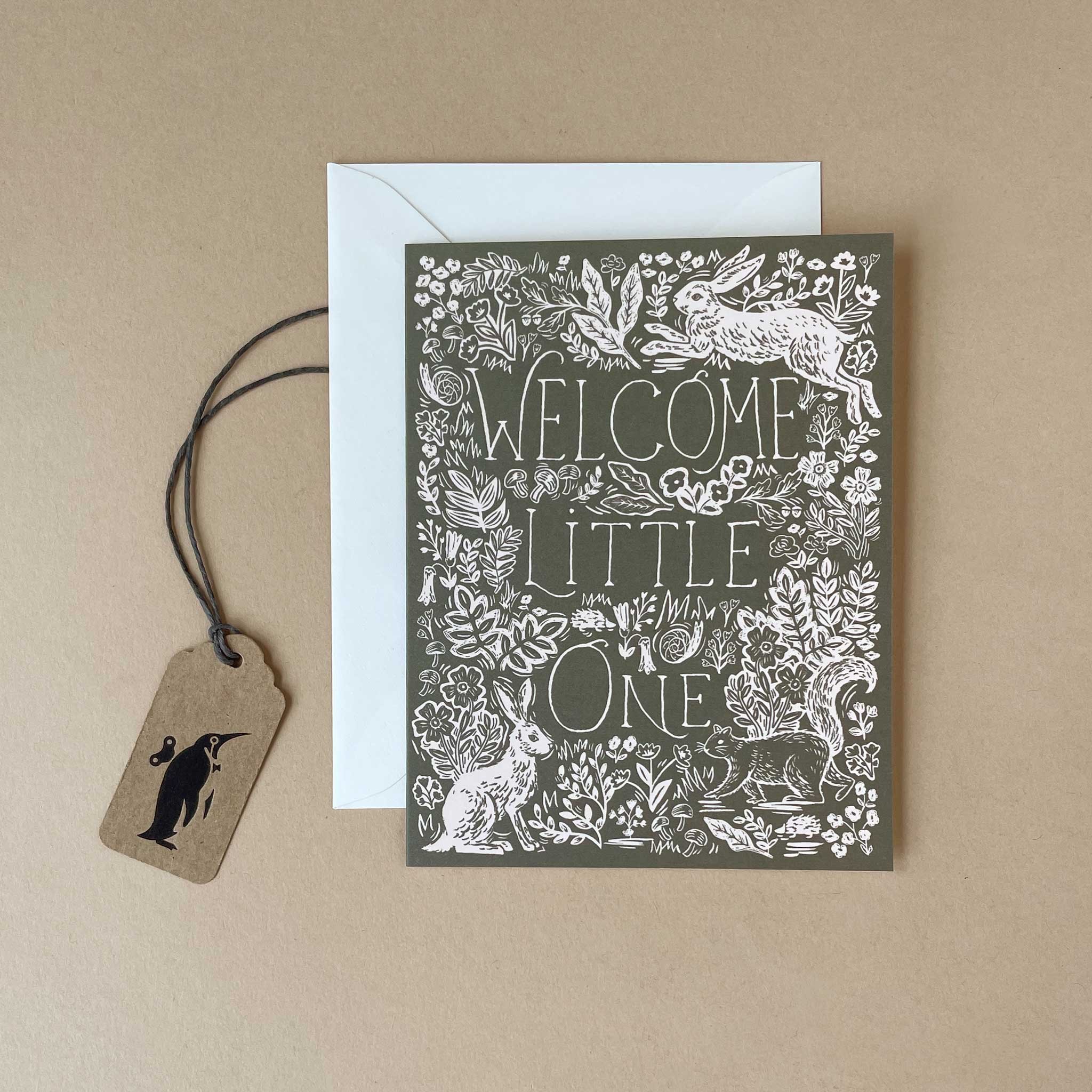 Fable Baby Greeting Card
