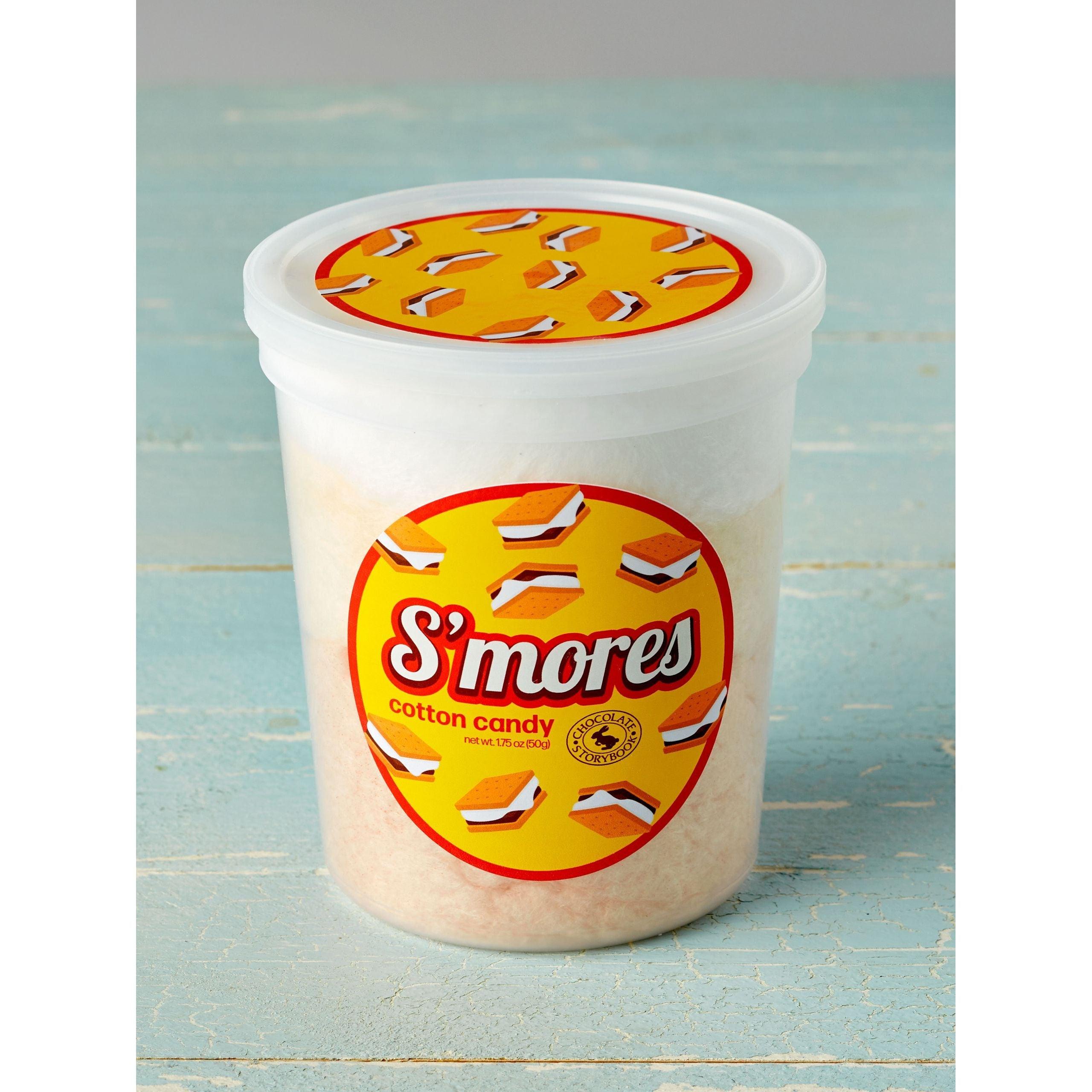 S'mores Gourmet Cotton Candy