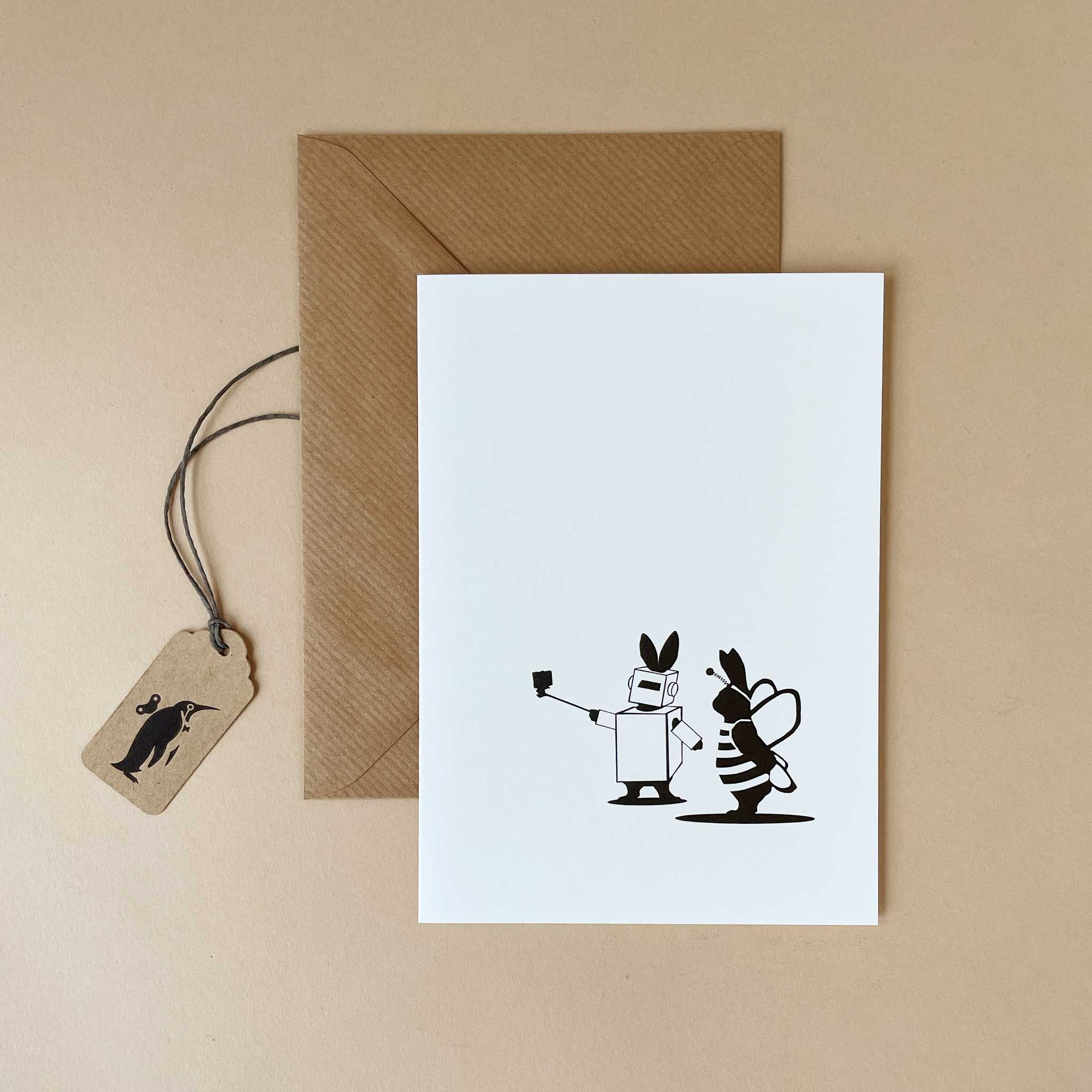 Fancy Dress Rabbit Greeting Card