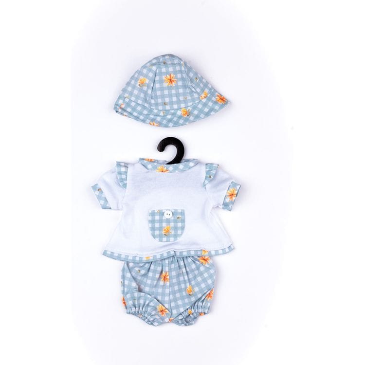 My FAO Doll Outfit - Blue Flowers