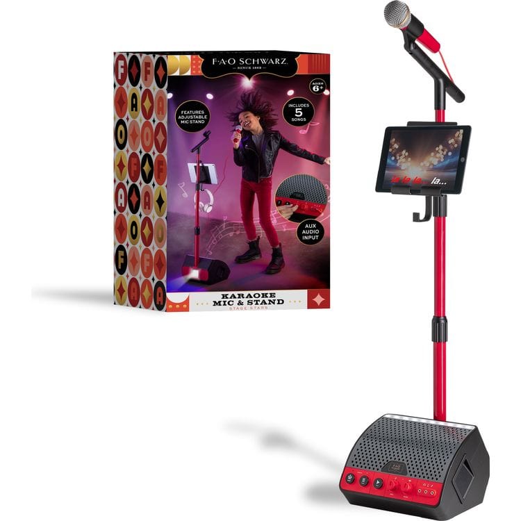 Stage Stars Karaoke Mic & Stand