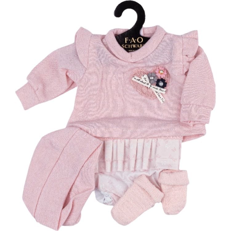 My FAO Doll Outfit - Pink Sweater and Shorts