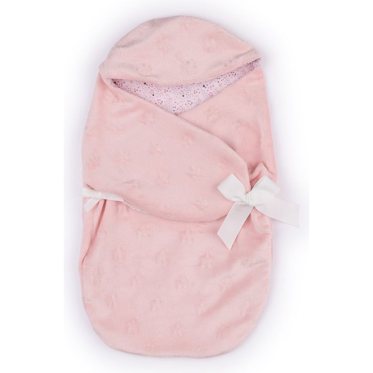 My FAO Doll Swaddle - Pink Stars