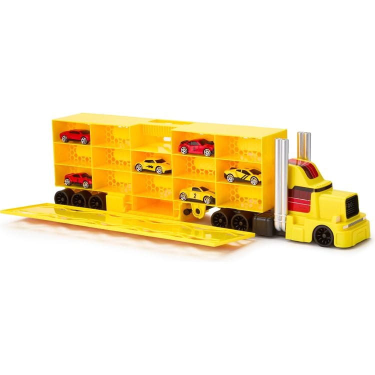Big Cab Auto Hauler Race Car Storage Set