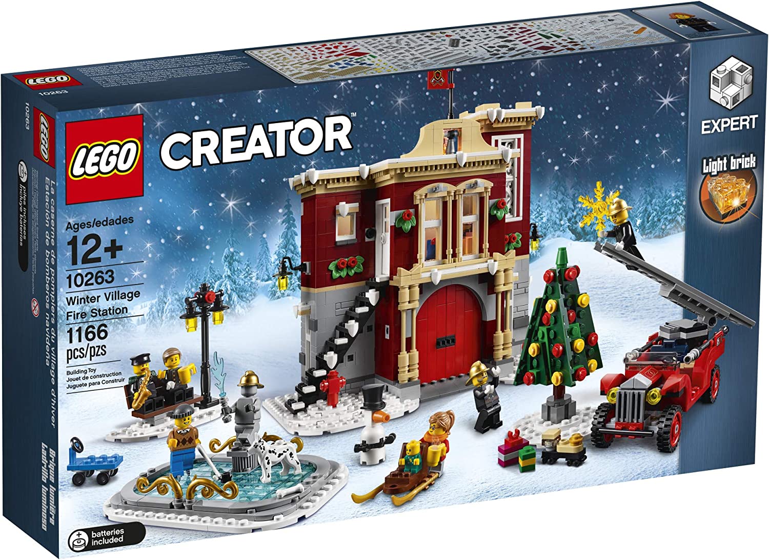 10263 Creator Expert Winter Village Fire Station (Retired) (Certified Complete)