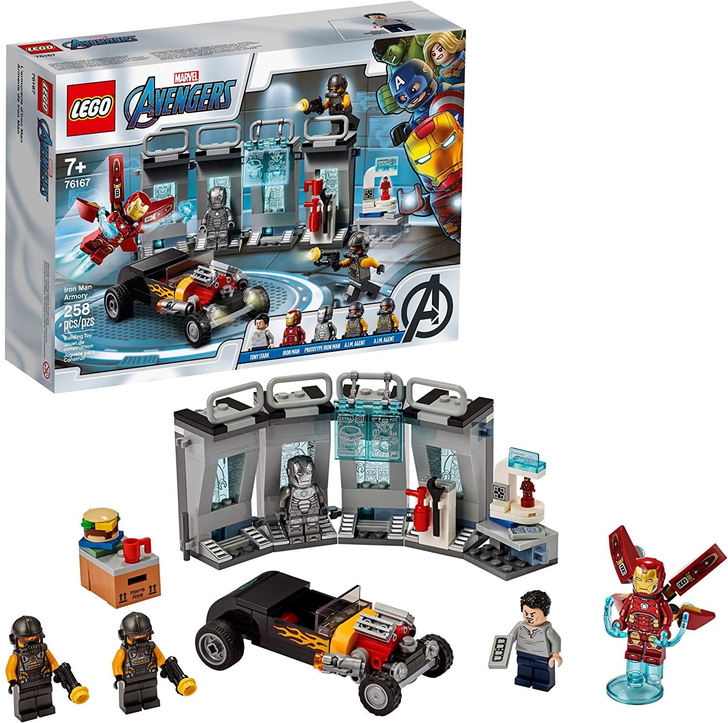 76167 Iron Man Armory (Retired) (New Sealed)