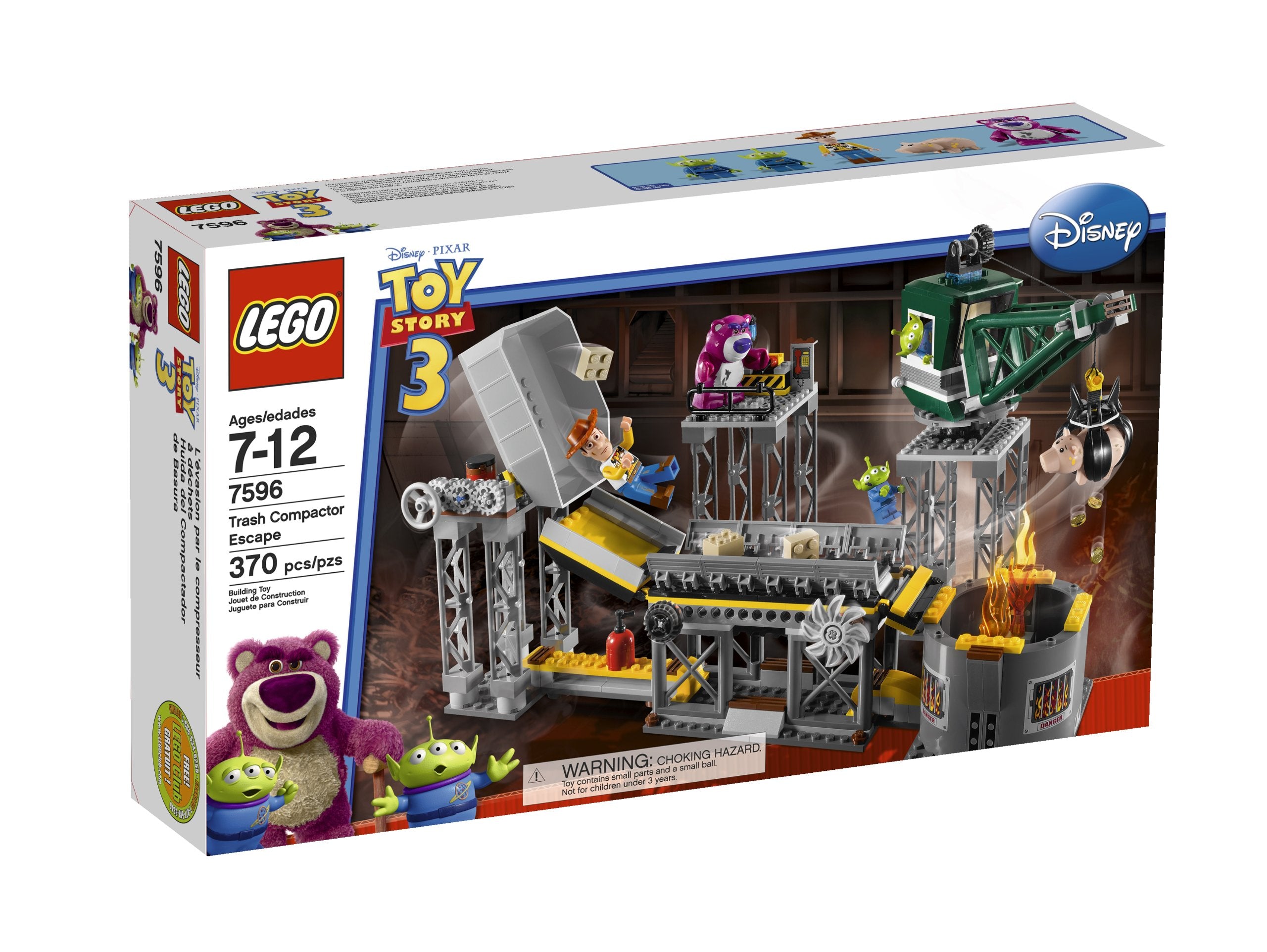 Toy Story: Trash Compactor Escape LEGO 7596 Certified (used) In original box, Retired