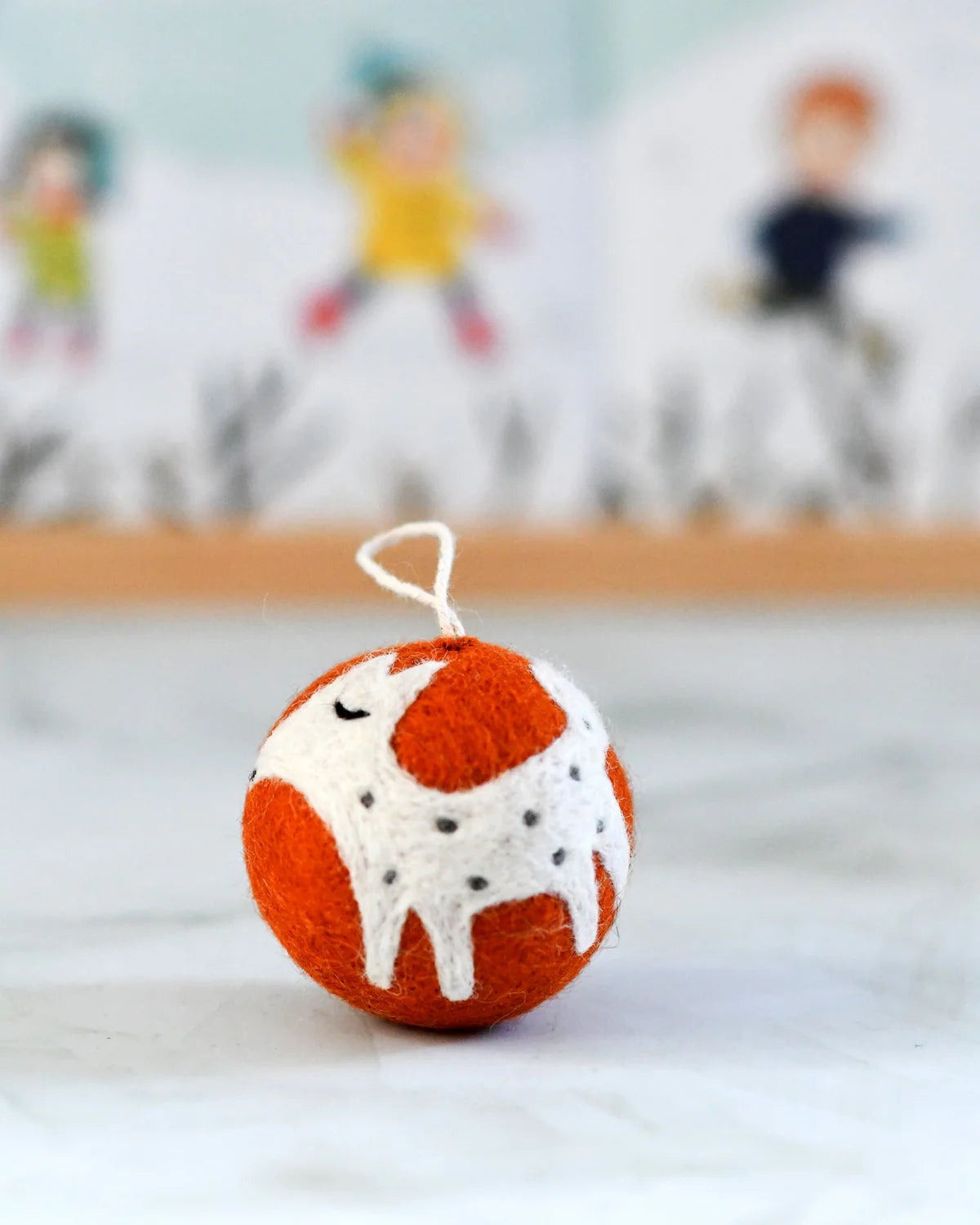 Sale Felt Bauble Christmas Ornament, Deer