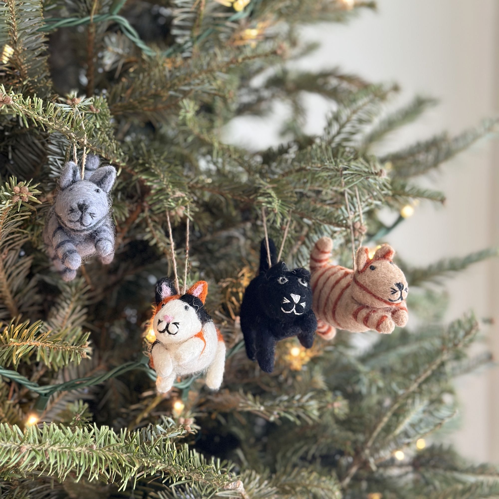 Felt Ornament - Cat